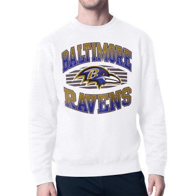 Кофта Baltimore Ravens Starter White Team Grit Graphic Fleece