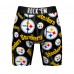 Pittsburgh Steelers Rock Em Socks Logo Boxer Briefs
