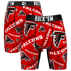 Боксеры Atlanta Falcons Rock Em Socks Red Logo Боксеры Atlanta Falcons Rock Em Socks Red Logo