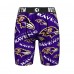 Baltimore Ravens Rock Em Socks Logo Boxer Briefs