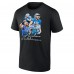 Футболка Detroit Lions Aidan Hutchinson Black Notorious Graphic