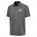 Cincinnati Bengals Antigua Heather Black Streak Par 3 Polo