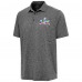 Antigua Heather Black Super Bowl LX Par 3 Polo