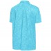 Antigua Blue Super Bowl LX Lush Button-Up Shirt