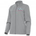 Женская Antigua Gray Super Bowl LX Links Full-Zip Golf Jacket