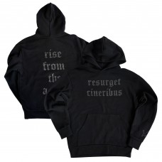 Толстовка Unisex Aidan Hutchinson Black House of Hutch x Detroit Lions Resurget Cineribus