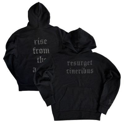 Толстовка Unisex Aidan Hutchinson Black House of Hutch x Detroit Lions Resurget Cineribus