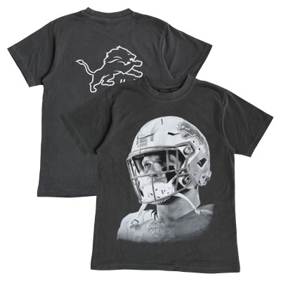 Футболка Unisex Aidan Hutchinson Charcoal House of Hutch x Detroit Lions Game Face