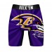 Baltimore Ravens Rock Em Socks Throwback Swirl Boxer Briefs