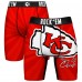 Kansas City Chiefs Rock Em Socks Throwback Swirl Boxer Briefs Kansas City Chiefs Rock Em Socks Throwback Swirl Boxer Briefs