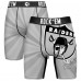 Las Vegas Raiders Rock Em Socks Throwback Swirl Boxer Briefs