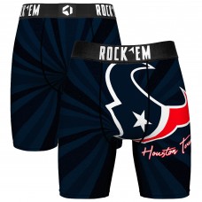 Houston Texans Rock Em Socks Throwback Swirl Boxer Briefs Houston Texans Rock Em Socks Throwback Swirl Boxer Briefs
