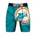 Miami Dolphins Rock Em Socks Throwback Swirl Boxer Briefs