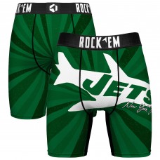 New York Jets Rock Em Socks Throwback Swirl Boxer Briefs New York Jets Rock Em Socks Throwback Swirl Boxer Briefs