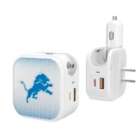 Detroit Lions Keyscaper 2-In-1 USB Charger