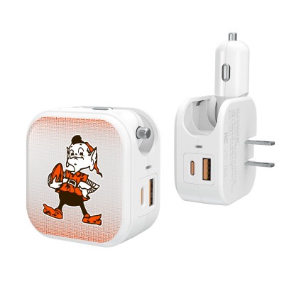 Cleveland Browns Keyscaper 2-In-1 USB Charger