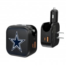 Dallas Cowboys Keyscaper 2-in-1 USB A/C Charger