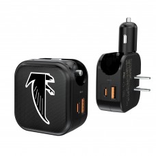 Atlanta Falcons Keyscaper 2-in-1 USB A/C Charger