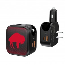 Buffalo Bills Keyscaper 2-in-1 USB A/C Charger