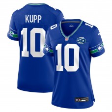 Женская игровая джерси Seattle Seahawks Cooper Kupp Nike Royal Alternate 2 50th Season Game