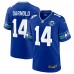 Seattle Seahawks Sam Darnold Nike Royal Alternate 50th Season Game Jersey