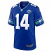Seattle Seahawks Sam Darnold Nike Royal Alternate 50th Season Game Jersey