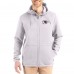 Kansas City Chiefs Cutter & Buck Gray Roam Epic Comfort Recycled Full-Zip Hoodie Jacket