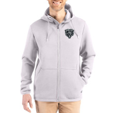 Толстовка Chicago Bears Cutter & Buck Gray Roam Epic Comfort Recycled Full-Zip Jacket