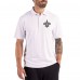 New Orleans Saints Cutter & Buck White Forge Epic Confidence Fine Line Stripe Stretch Recycled Polo New Orleans Saints Cutter & Buck White Forge Epic Confidence Fine Line Stripe Stretch Recycled Polo