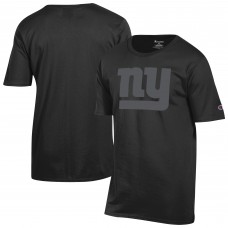 New York Giants Champion Black Tonal Logo T-Shirt