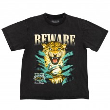 Unisex Jacksonville Jaguars Duvin Designs Co. Black Beware T-Shirt