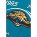 Unisex Jacksonville Jaguars Duvin Designs Co. Teal Fleece Sweatshirt