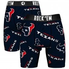 Unisex Houston Texans Rock Em Socks Throwback Logo Allover Boxer Briefs Unisex Houston Texans Rock Em Socks Throwback Logo Allover Boxer Briefs