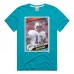 Unisex Miami Dolphins Dan Marino Homage Aqua Trading Card Tri-Blend T-Shirt