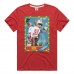 Unisex San Francisco 49ers Jerry Rice Homage Scarlet NFL Topps Trading Card Tri-Blend T-Shirt