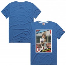 Unisex Denver Broncos John Elway Homage Royal NFL Topps Trading Card Tri-Blend T-Shirt Unisex Denver Broncos John Elway Homage Royal NFL Topps Trading Card Tri-Blend T-Shirt