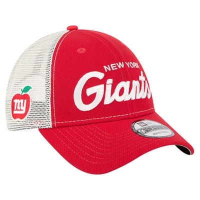 Бейсболка New York Giants New Era Red Apple Trucker 9FORTY