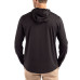 Футболка с длинным рукавом с капюшоном Detroit Lions Cutter & Buck Black Coastline Epic Comfort Eco Recycled