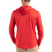 Kansas City Chiefs Cutter & Buck Red Americana Coastline Epic Comfort Eco Recycled Long Sleeve Hoodie T-Shirt