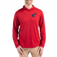 Arizona Cardinals Cutter & Buck Cardinal Americana Coastline Epic Comfort Eco Recycled Long Sleeve Hoodie T-Shirt