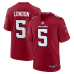 Джерси Atlanta Falcons Drake London Nike Red Game Джерси Atlanta Falcons Drake London Nike Red Game