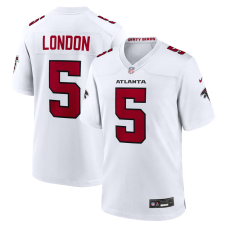 Джерси Atlanta Falcons Drake London Nike White Game Джерси Atlanta Falcons Drake London Nike White Game