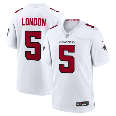 Джерси Atlanta Falcons Drake London Nike White Game