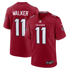 Джерси Atlanta Falcons Jalon Walker Nike Red Game Джерси Atlanta Falcons Jalon Walker Nike Red Game