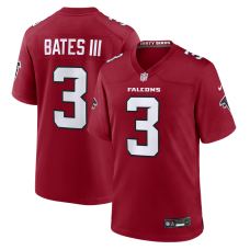 Джерси Atlanta Falcons Jessie Bates III Nike Red Game Джерси Atlanta Falcons Jessie Bates III Nike Red Game