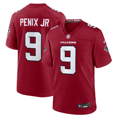 Джерси Atlanta Falcons Michael Penix Jr. Nike Red Game