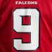 Джерси Atlanta Falcons Michael Penix Jr. Nike Red Game