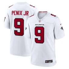 Джерси Atlanta Falcons Michael Penix Jr. Nike White Game Джерси Atlanta Falcons Michael Penix Jr. Nike White Game