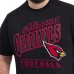Arizona Cardinals G-III Sports by Carl Banks Black Adaptive Headliner Graphic T-Shirt