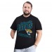 Jacksonville Jaguars G-III Sports by Carl Banks Black Adaptive Headliner Graphic T-Shirt